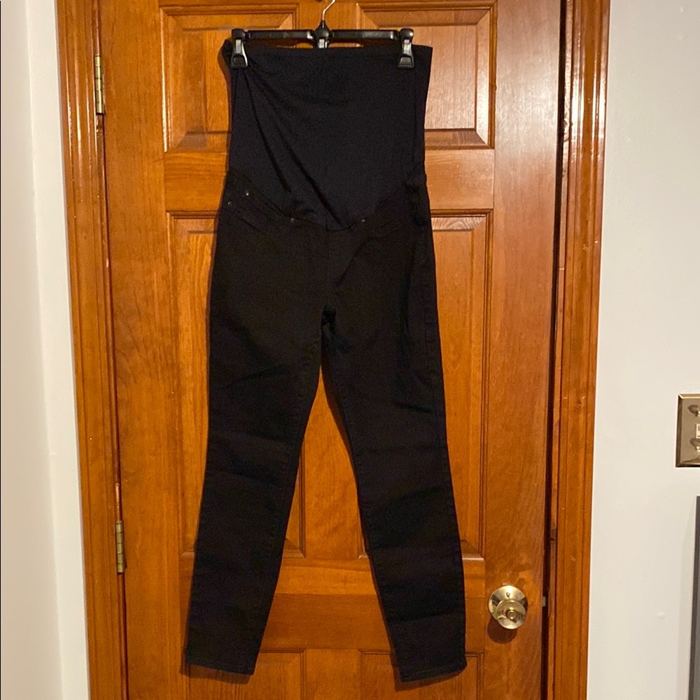 Signature by Levi Strauss Black Maternity Skinny Jeans